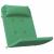 Perne pentru scaune Simplu 2 pcs Verde 58 x 77 x 4,5 cm GartenMobel Dekor