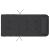 Perne pentru scaun Adirondack, 2 buc, negru, textil oxford GartenMobel Dekor
