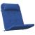 Perne pentru scaune Simplu 2 pcs albastru 58 x 77 x 4,5 cm GartenMobel Dekor