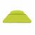Perne pentru scaune 2 pcs Verde strălucitor. 58 x 77 x 4,5 cm GartenMobel Dekor