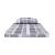 Perne scaun Adirondack, 2 buc, gri, careuri, textil oxford GartenMobel Dekor