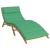 Pernă de șezlong, verde, 180x60x4 cm, textil Oxford GartenMobel Dekor