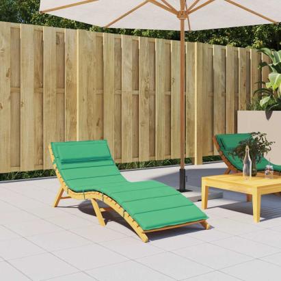 Pernă de șezlong, verde, 180x60x4 cm, textil Oxford GartenMobel Dekor