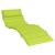 Perna de șezlong pentru soare Verde 178 x 60 x 4 cm GartenMobel Dekor