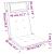 Perne scaun cu spătar înalt, 4 buc, vernil, țesătură Oxford GartenMobel Dekor