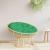 Pernă rotundă verde, Ø 100 x11 cm, țesătură Oxford GartenMobel Dekor