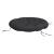 Pernă rotundă negru, Ø 100 x11 cm, țesătură Oxford GartenMobel Dekor