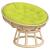 Pernă rotundă, verde deschis, Ø 100 x11 cm, țesătură Oxford GartenMobel Dekor