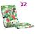 Perne de scaun terasă, 2 buc., multicolor, textil oxford GartenMobel Dekor