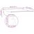 Cadru pentru cort retractabil Manual Alb 300 x 250 cm Aluminiu GartenMobel Dekor