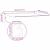 Cadru pentru cort retractabil Manual Alb 450 × 300 cm Aluminiu GartenMobel Dekor