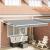 Cadru pentru cort retractabil Alb 350 x 250 cm Aluminiu GartenMobel Dekor