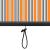 Rulou textil cu perdele Dungi Galben și Albastru 180 x 250 cm GartenMobel Dekor