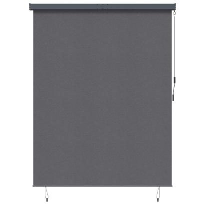 Rulou textil Dungi Antracit 200 x 250 cm Țesătură și Aluminiu GartenMobel Dekor