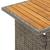 Set mobilier de grădină cu perne, 4 piese, gri, poliratan GartenMobel Dekor