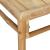 Set mobilier de grădină cu perne alb crem, 2 piese, bambus GartenMobel Dekor