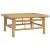 Set mobilier de grădină cu perne alb crem, 2 piese, bambus GartenMobel Dekor