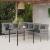 Set mobilier de grădină cu perne, 2 piese, gri, poliratan GartenMobel Dekor
