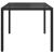 Masă de Grădină Negru 150 x 90 x 75 cm poliratan GartenMobel Dekor