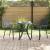 Scaun pentru Grădină 2 pcs Antracit 56 x 65 x 89 cm Oțel GartenMobel Dekor
