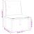 Set mobilier de grădină cu perne, 3 piese, negru/gri, poliratan GartenMobel Dekor