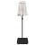 Umbrelă de grădină cu două capete/LED, alb nisipiu, 316x145 cm GartenMobel Dekor