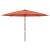 Umbrelă de soare de grădină stâlp din lemn cărămiziu 400x273 cm GartenMobel Dekor