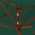 Umbrelă soare de grădină stâlp din lemn verde 198x198x231 cm GartenMobel Dekor