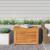Ladă depozitare grădină cu geantă, 90x50x58 cm, lemn masiv tec GartenMobel Dekor