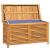 Ladă depozitare grădină cu geantă, 114x50x58 cm, lemn masiv tec GartenMobel Dekor