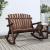 Bancă balansoar cu 2 locuri, 123x96x102 cm, lemn masiv molid GartenMobel Dekor
