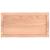 Raft de perete maro deschis 80x40x(2-6) cm lemn stejar tratat GartenMobel Dekor