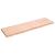 Raft de perete maro deschis 140x40x(2-4) cm lemn stejar tratat GartenMobel Dekor