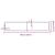 Raft de perete maro deschis 180x40x(2-4) cm lemn stejar tratat GartenMobel Dekor