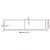 Raft de perete maro deschis 200x50x(2-4) cm lemn stejar tratat GartenMobel Dekor