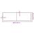 Raft de perete maro deschis 200x60x(2-4) cm lemn stejar tratat GartenMobel Dekor