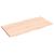 Blat masă 80x40x2 cm lemn masiv stejar netratat contur organic GartenMobel Dekor