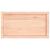 Blat masă 80x40x(2-4) cm lemn stejar netratat contur organic GartenMobel Dekor