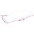 Blat masă 100x50x2 cm stejar masiv netratat contur organic GartenMobel Dekor