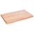 Blat masă, 60x40x(2-4) cm, maro, lemn tratat contur organic GartenMobel Dekor