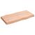 Blat masă, 80x40x(2-6) cm, maro, lemn tratat contur organic GartenMobel Dekor