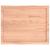 Blat masă, 80x60x(2-6) cm, maro, lemn tratat contur organic GartenMobel Dekor