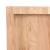 Blat masă, 100x40x(2-4) cm, maro, lemn tratat contur organic GartenMobel Dekor