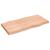 Blat masă, 100x50x(2-6) cm, maro, lemn tratat contur organic GartenMobel Dekor
