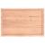 Blat masă, 100x60x(2-4) cm, maro, lemn tratat contur organic GartenMobel Dekor