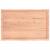 Blat masă, 100x60x(2-6) cm, maro, lemn tratat contur organic GartenMobel Dekor