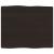 Blat masă, 60x50x(2-4) cm, maro, lemn tratat contur organic GartenMobel Dekor