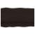 Blat masă, 100x60x(2-6) cm, maro, lemn tratat contur organic GartenMobel Dekor