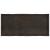 Blat masă, 140x60x(2-4) cm, maro, lemn tratat contur organic GartenMobel Dekor