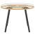 Set mobilier de grădină cu perne gri închis, 3 piese, poliratan GartenMobel Dekor